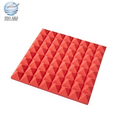 China Eco - Friendly Factory Pyramid Acoustic Foam Panels For Wall Te koop