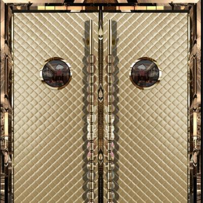 Китай Decoration Frame Stainless Steel Aluminum Soundproof Acoustic Door For Bar продается