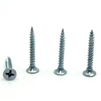 China General Industry Factory Hot Sale DIN7982 Carbon Steel Galvanized Head Cross Recessed Countersunk Tapping Screws for sale