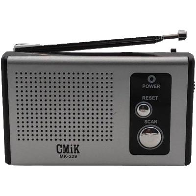 China OEM portable antenna CMIK mk-229 radyo portable mini pocket portable fm antenna portable radio for sale