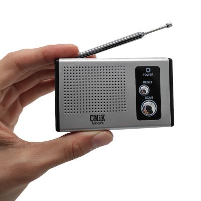 China oem fmm radyo cmik mk-229 portable radio PORTABLE mini fm pocket for sale