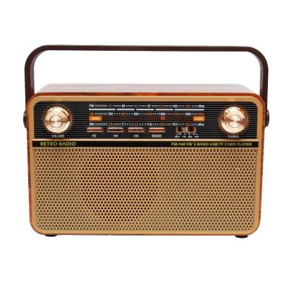 China China wood home radio shortwave cmik mk-621 long range antique vintage old other am fm switch usb tf card game wireless home portable radio for sale