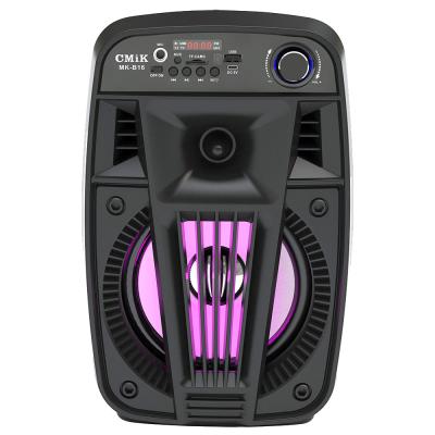 China None of the professional innovative cmik MK-B16 OEM bocinas amplificadas charges 4 cart wireless led speaker for sale