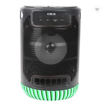 China None high quality cmik mk-1501 oem speaking 40mm bocinas portable megaphone led blue tooth 6.5 inch BT speaker for sale