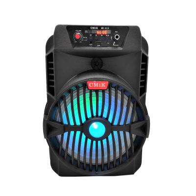 China No cmik mk-88 OEM china talking neodimio tv music bluetooth cheap subwoofer with lights 8 inch BT speaker for sale