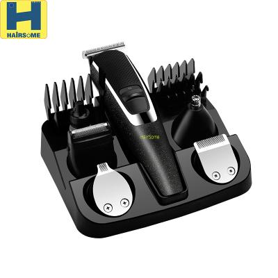 China Safety 5 in 1 rechargeable men'ts grooming set MG-08C LCD display for sale