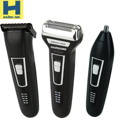 China Safety 3 in 1 Hair Clipper and Rechargeable Nose Shaver and Trimmer for sale