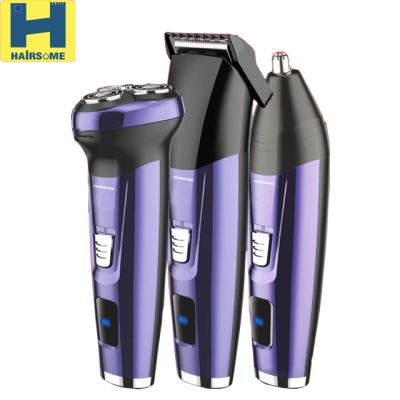 China Safety 3 in 1 Hair Clipper and Rechargeable Nose Shaver and Trimmer for sale