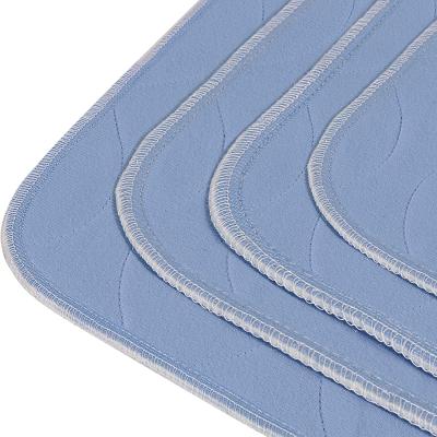 China Older Waterproof Washable Adult Underpad Reusable Underpad Bed Cushion Plain Weave for sale