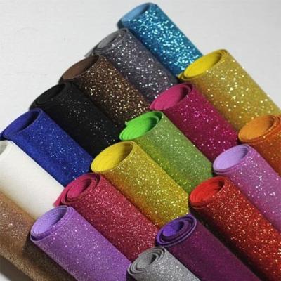 China OEM Thick Black Color Europe China Cardboard Glitter Self Adhesive Paper For Decoration for sale