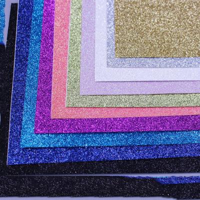 China Kids Handicraft Adhesive Various Main Colors Glitter Eva Foam Sheet DIY 3D Craft For Kids for sale