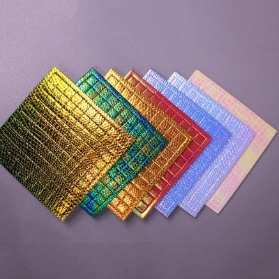 China Good Waterproof Fabric Heat Insulation Cloth Glitter Sheet With Embossed Pattern for sale