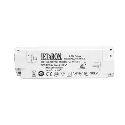 China Mirror Light Constant Voltage LED Driver 50W For Bathroom Mirror Light With TUV-CE Certificate for sale