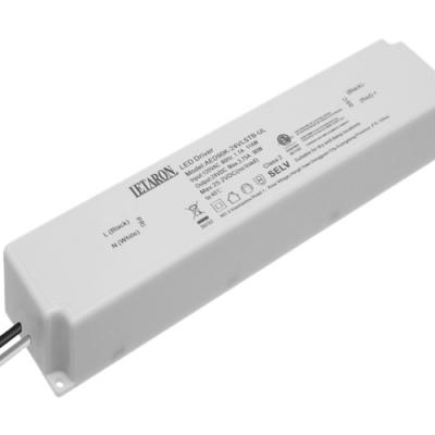 China Constant Voltage 24V DC Dimmable LED Driver For Bathroom Cabinet Lighting AED90K-24VLSTB-U for sale