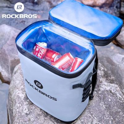 China Factory OEM Summer Picnic BBQ Cooler Bag Large Capacity 20L Waterproof Waterproof Cold Drinks Backpack Fishing Road Trip Cooler Box for sale