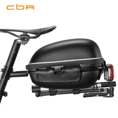 China OEM Mountain Road Bike Saddle Trunk Bag Waterproof Hard EVA CBR EVA Composite MTB EVA Composite MTB Rear Carrier Bag for sale