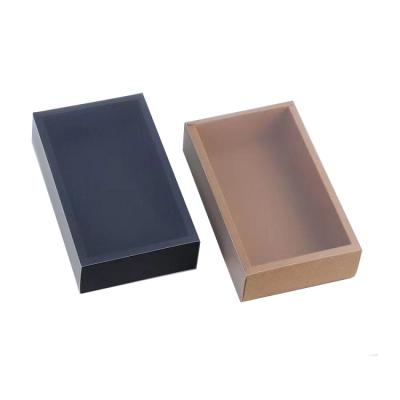 China Biodegradable Wholesale Tea Bags Paper Packaging Box Custom Slide Out Drawer Lid Transparent Cardboard Boxes for sale