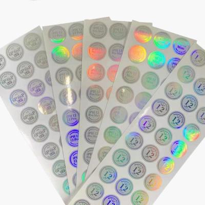 China Waterproof Good Quality Round Square Adhesive Paper Stickers Labels Color Size Pattern Can Be Customized for sale