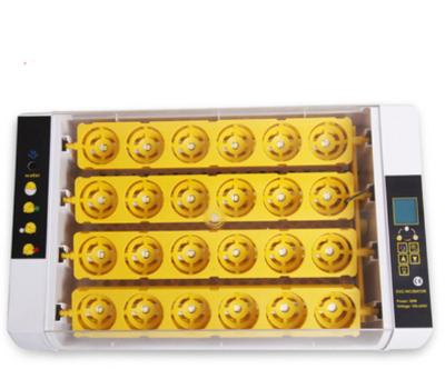 China Multifunctional Top Selling Automatic Pheasant Chicken Incubator 24 Egg Hatching Machine for sale