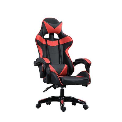 China Almacen De Chile 2021 new oficina chair adjustable leather cool executive Silla ergonomic Silla ranger (height) without foot rest furrow gamer for sale