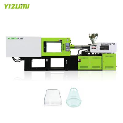 China YIZUMI UN260SKII-V-PET Horizontal Injection Molding Machine Juice Bottle Preform Making Machine PET Preform Producing Mahine for sale