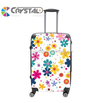 China High Quality Long Distance Travel Customized Design Castel Trolley Custom Design Airport Bags 20/24/28 Inch ABS PC Luggage for sale