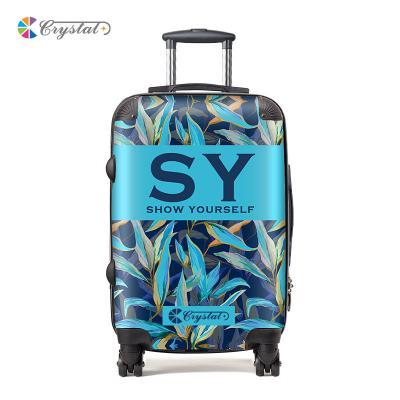 China Fashionable Kids Luggage For Sale ABS Hard PC Luggage Shell Printed Suitcase Travel Baggage Travel Suitcase for sale