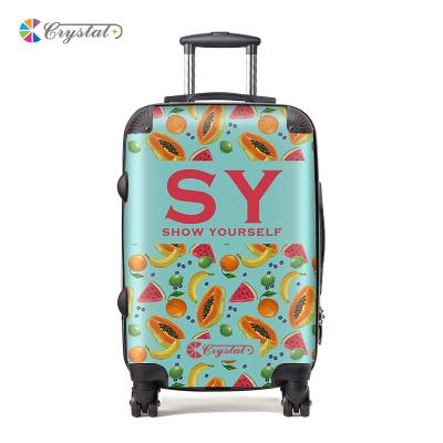 China Fashionable Customized Design ABS/ABS+PC Trolley Luggage/Travel Suitcase With Built In Weight Scale for sale