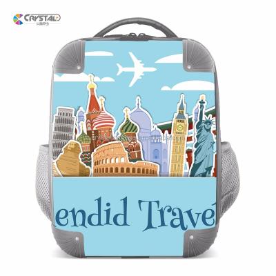 China Comfortable Backpack With Shell 100% Pure Clear PC Fashion Cartoon Design PC School Bag for sale