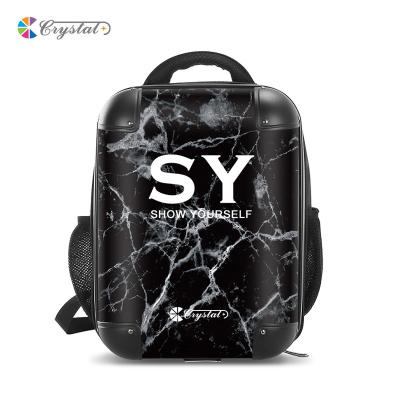 China New Design Waterproof Waterproof Shell Backpack Anti-theft Transparent Clear Hard Backpack Customized Design School Bag for sale