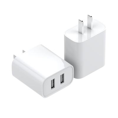 China dual USB 2.1A output, smart ID IC chip power adapter, mobile phone DS22 charger for sale