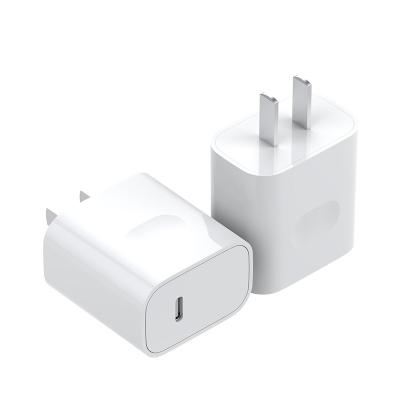 China 20W PD Charger Power Adapter DC5V/3A 9V/2A 12V/1.5A For iPhone Fast Charging US Regulations V128 for sale