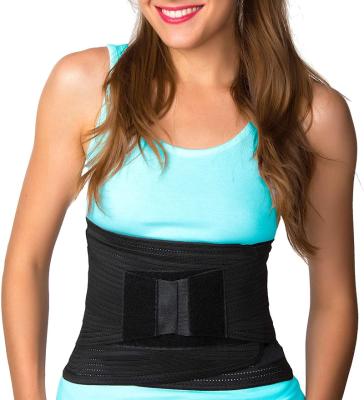 China Adult Adjustable Back Waist Brace Lumbar Support Running Belt With Removable Lumbar Pad for sale