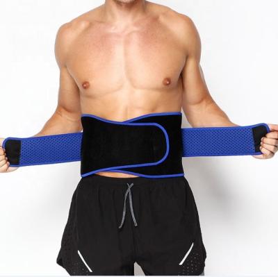 China Wholesale Custom Logo Adult Trainer Neoprene Sweat Waist Belt Gym Sports Waist Trimmer Adjustable Belt for sale