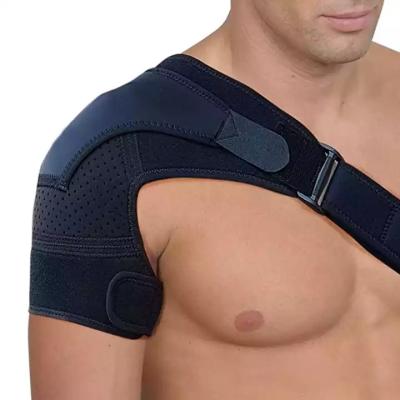 China Breathable Customized Adjustable Shoulder Support Brace Belt With Pressure Pad for sale