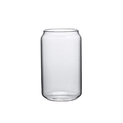 China CLASSIC Wholesale High Borosilicate Glass Breakfast Milk/Beer/Cola/Juice/Lemon/Coffee/Cold Drink Glass Mug for sale