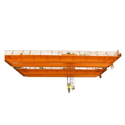 China Bridge crane 16 ton 20 ton 32 ton double 50 ton girder overhead crane price for sale