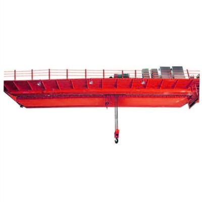 China Crane Bridge Crane Feature Double Girder Overhead Crane 5ton 10 Ton 20 Ton With Electric Trolley for sale