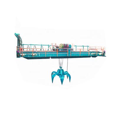 China Double Grab Bucket Girder Overhead Bridge Bridge Crane Qz Type Crane 10 Ton for sale