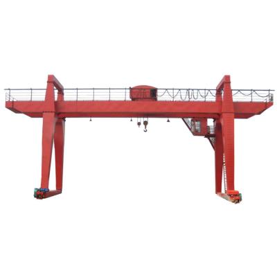 China 25ton Gantry Crane Granite Gantry Crane Electric Double Beam Traveling Gantry Crane for sale