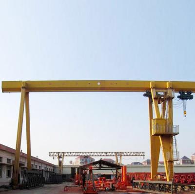 China Movable Gantry Crane 4 Wheel Single Beam Gantry Crane With Crane for sale