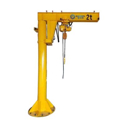 China Jib Crane 2 Ton 5 Ton 10 Ton Column Mounted Jib Crane Price For Sale for sale