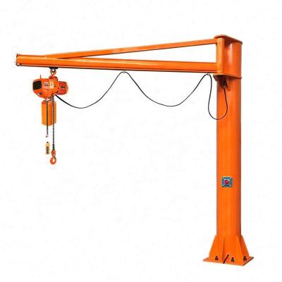 China Jib Crane Electric column mounted jib crane 180 degree rotation with electric crane for sale