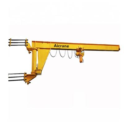 China Jib Crane Cantilever Jib Crane 500 Kg 1 Ton Wall Mounted Motorized Jib Crane for sale