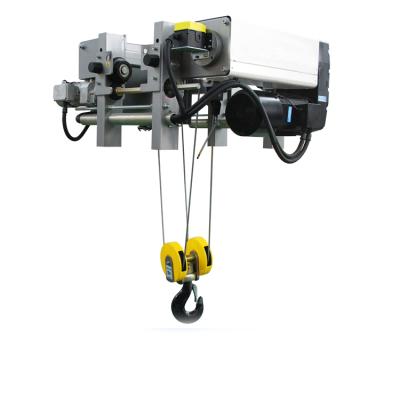 China 3000kg 5000kg 6000kg Galvanized Double Girder Electric European Wire Rope Hoist for sale