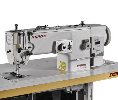 China Lubrication SI-6530 Automatic Industrial Flat Bed Zigzag Sewing Machine With Built-in Motor for sale