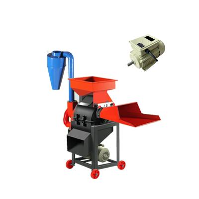 China Manufacturing Plant Mini electric silage machine chaff cutter dry fresh feed green grass straw shredder in kenya for sale