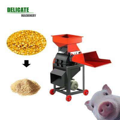 China Manufacturing Plant Small forage dry wet green fodder chopper and dual-purpose pig cattle feed grass cutter for sale