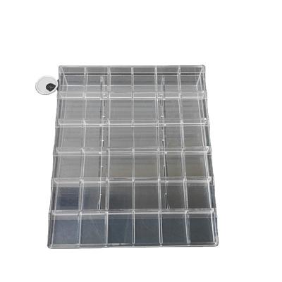 China Hot Selling Good Quality Clear Storage Box Organizer Acrylic Food Display Stand And Holder Cases for sale