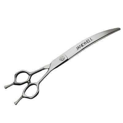 China Stocked Hot Sale Pet Grooming Scissors Japan 440C Dog Scissors 7.5 Inch Dog Grooming Scissors For Pet for sale